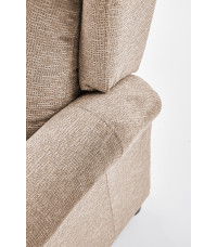 AGUSTIN M fotel rozkładany z funkcją masażu beżowy (1p1szt)