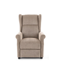 AGUSTIN M fotel rozkładany z funkcją masażu beżowy (1p1szt)