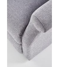 AGUSTIN M fotel rozkładany z funkcją masażu popielaty (1p1szt)