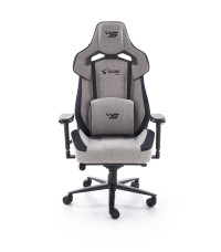 ALISTER fotel gabinetowy popielaty / czarny