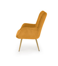 AMARO fotel wypoczynkowy, musztardowy (1p1szt)