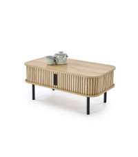 ANGELINA  ława, naturalny / czarny (1p1szt)