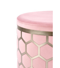 AQUA pufa jasny różowy (1p1szt)