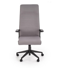 AREZZO fotel gabinetowy popielaty