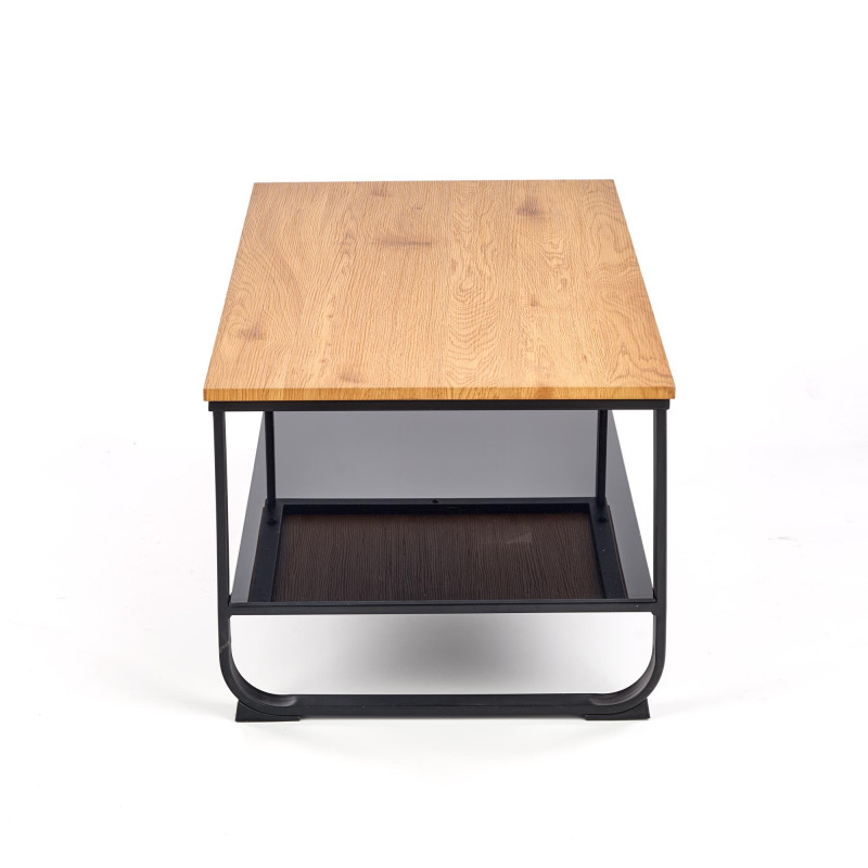 ARTIGA ława dąb złoty / czarny (1p1szt)