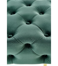 ATHENA ławka ciemny zielony / złoty (1p1szt)