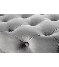 ATHENA ławka popielaty / złoty (1p1szt)