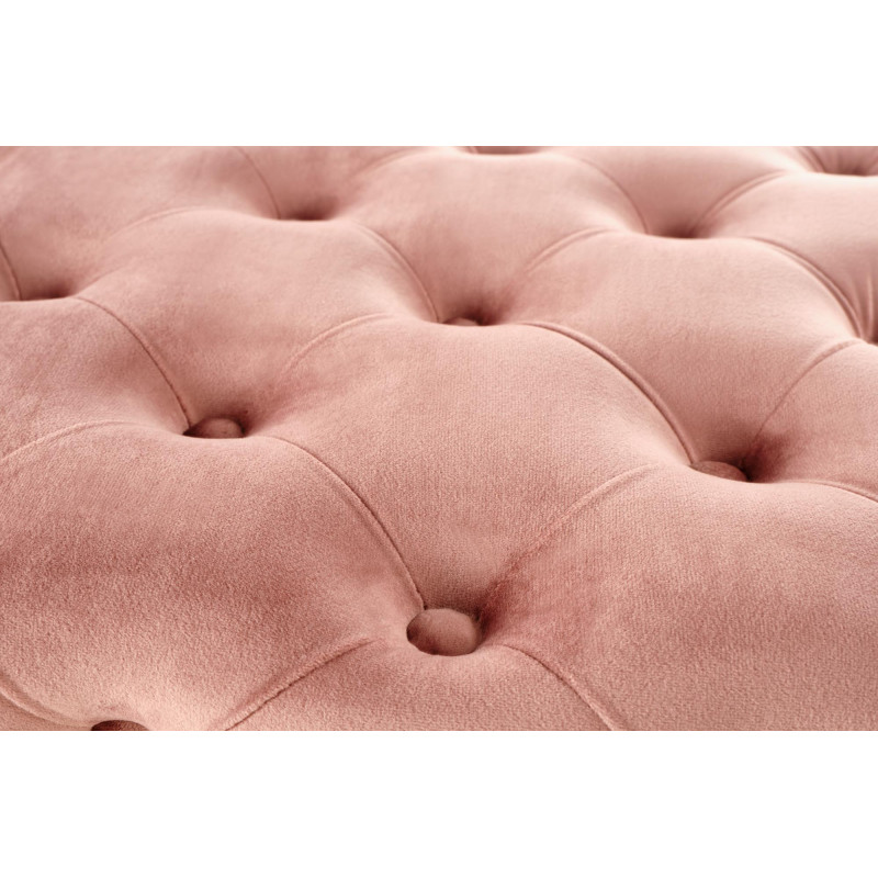 ATHENA ławka różowy / złoty (1p1szt)