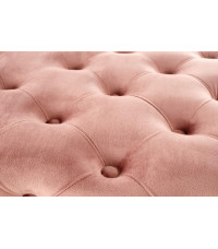 ATHENA ławka różowy / złoty (1p1szt)