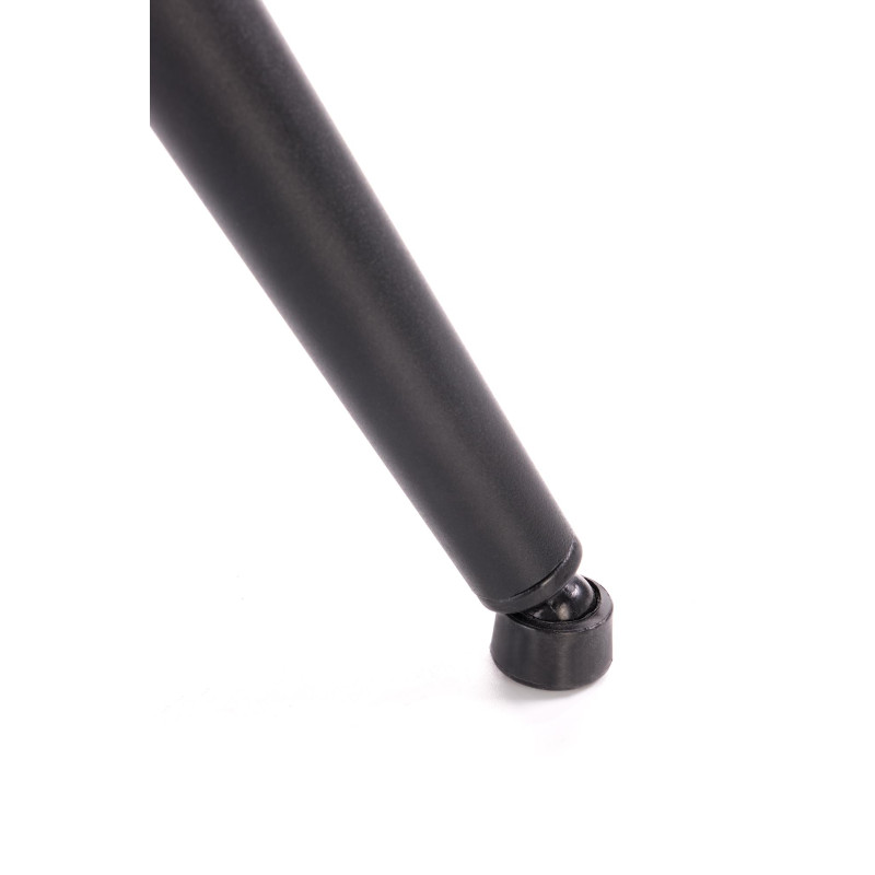 ATLANTIS fotel wypoczynkowy antracytowy / czarny