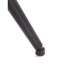 ATLANTIS fotel wypoczynkowy antracytowy / czarny