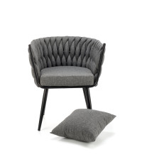 AVATAR fotel wypoczynkowy popielaty (1p2szt)