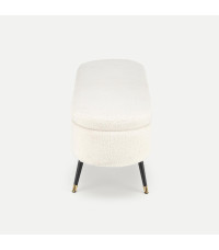 AVEIRO ławka z funkcją pojemnika, kremowy (1p1szt)