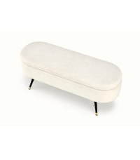 AVEIRO ławka z funkcją pojemnika, kremowy (1p1szt)