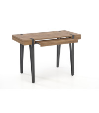 B39 biurko czarny / orzech miodowy (1p1szt)