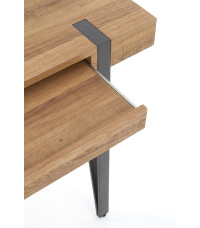 B39 biurko czarny / orzech miodowy (1p1szt)