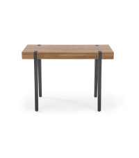 B39 biurko czarny / orzech miodowy (1p1szt)