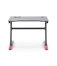 B40 biurko gamingowe czarny / czerwony (1p1szt)