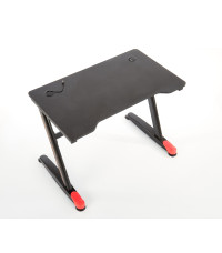 B40 biurko gamingowe czarny / czerwony (1p1szt)