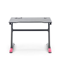 B40 biurko gamingowe czarny / czerwony (1p1szt)