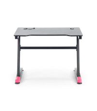 B40 biurko gamingowe czarny / czerwony (1p1szt)