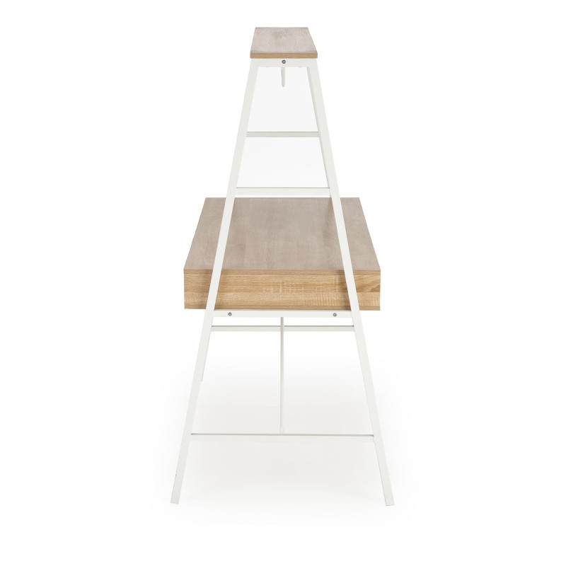 B48 biurko dąb sonoma / biały (1p1szt)