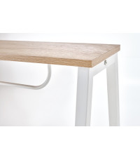 B48 biurko dąb sonoma / biały (1p1szt)