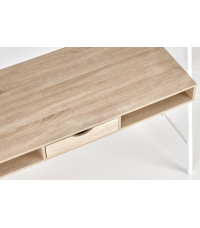 B48 biurko dąb sonoma / biały (1p1szt)