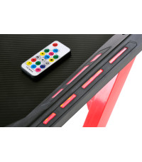 B49 biurko czarny / czerwony (1p1szt)