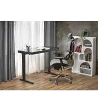 B52  biurko biurko z funkcją regulacji wysokości, czarny (2p1szt)