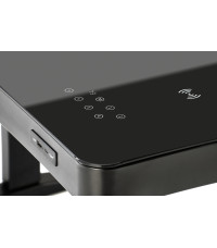 B52  biurko biurko z funkcją regulacji wysokości, czarny (2p1szt)