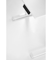 B53 biurko biurko z funkcją regulacji wysokości, biały (2p1szt)