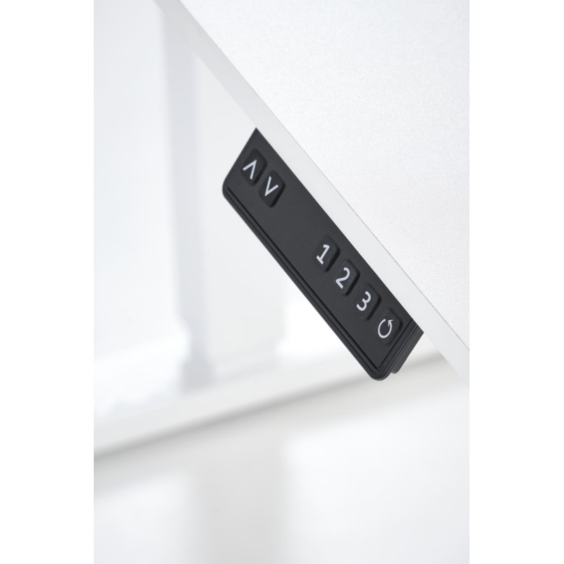 B53 biurko biurko z funkcją regulacji wysokości, biały (2p1szt)