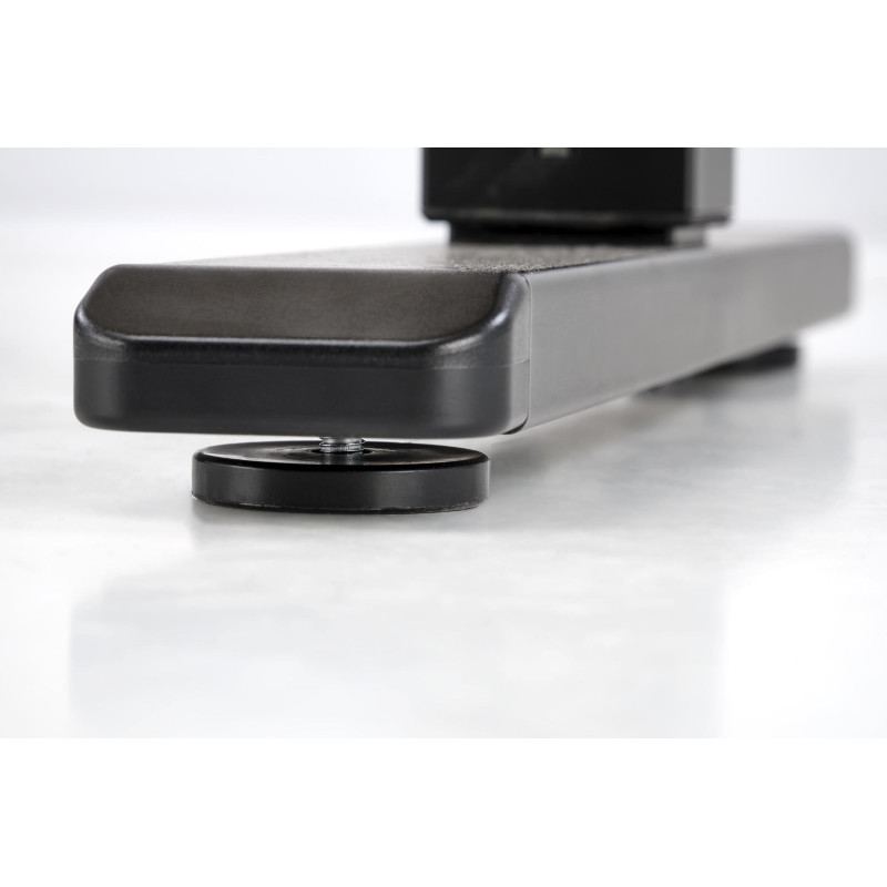 B53 biurko biurko z funkcją regulacji wysokości, dąb artisan / czarny (2p1szt)