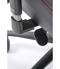 BALDUR fotel gabinetowy c.popielaty / czarny