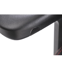 BALDUR fotel gabinetowy c.popielaty / czarny