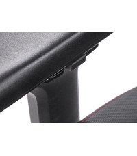 BALDUR fotel gabinetowy c.popielaty / czarny