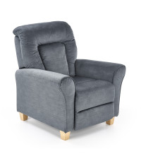 BARD fotel wypoczynkowy popielaty