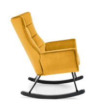 BAZALTO fotel bujany musztardowy (1p1szt)
