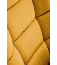 BAZALTO fotel bujany musztardowy (1p1szt)