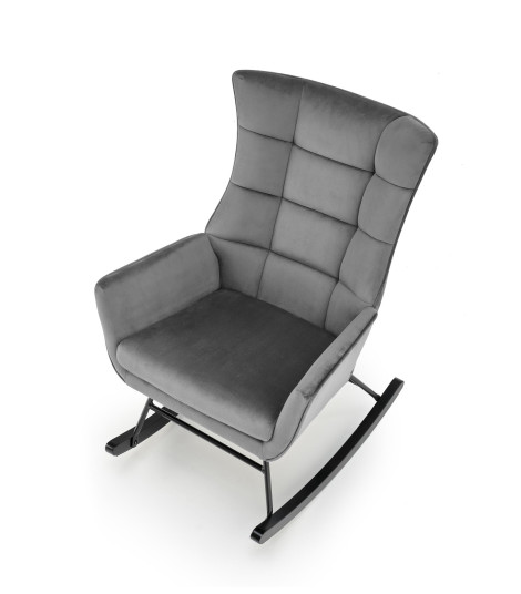 BAZALTO fotel bujany popiel (1p1szt)