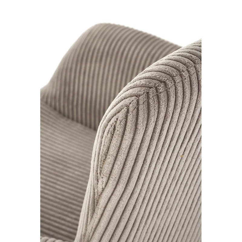 BELMIRO fotel wypoczynkowy z funkcją kołyski, popielaty (1p1szt)