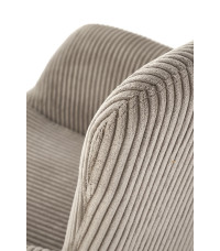 BELMIRO fotel wypoczynkowy z funkcją kołyski, popielaty (1p1szt)