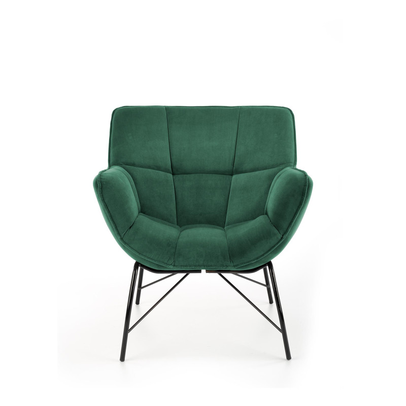 BELTON fotel wypoczynkowy ciemny zielony (1p1szt)