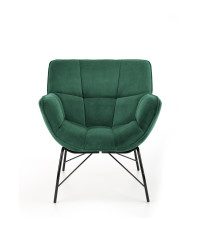 BELTON fotel wypoczynkowy ciemny zielony (1p1szt)