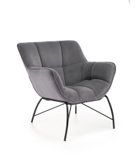 BELTON fotel wypoczynkowy popielaty (1p1szt)