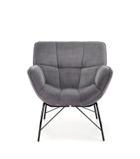 BELTON fotel wypoczynkowy popielaty (1p1szt)