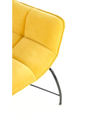 BELTON fotel wypoczynkowy żółty (1p1szt)
