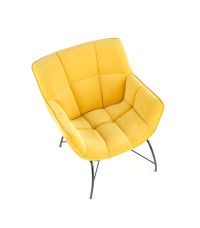 BELTON fotel wypoczynkowy żółty (1p1szt)