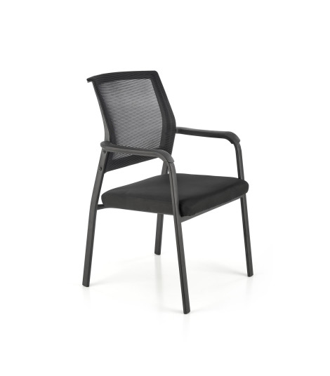 BERGEN fotel czarny (1p4szt)